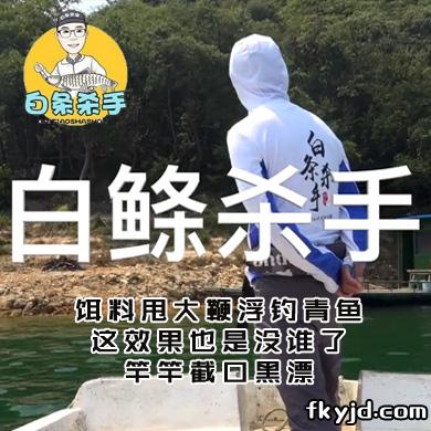 白条杀手 饵料甩大鞭浮钓青鱼，这效果也是没谁了，竿竿截口黑漂