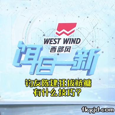 钓友陈建狂拔鲢鳙有什么技巧？