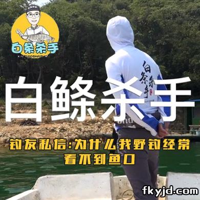 白条论钓 钓友私信:为什么我野钓经常看不到鱼口