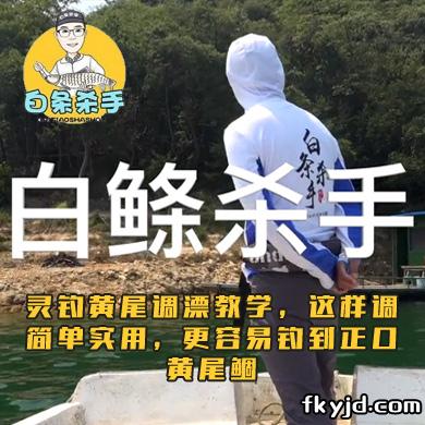 白条杀手 灵钓黄尾调漂教学，这样调简单实用，更容易钓到正口黄尾鲴